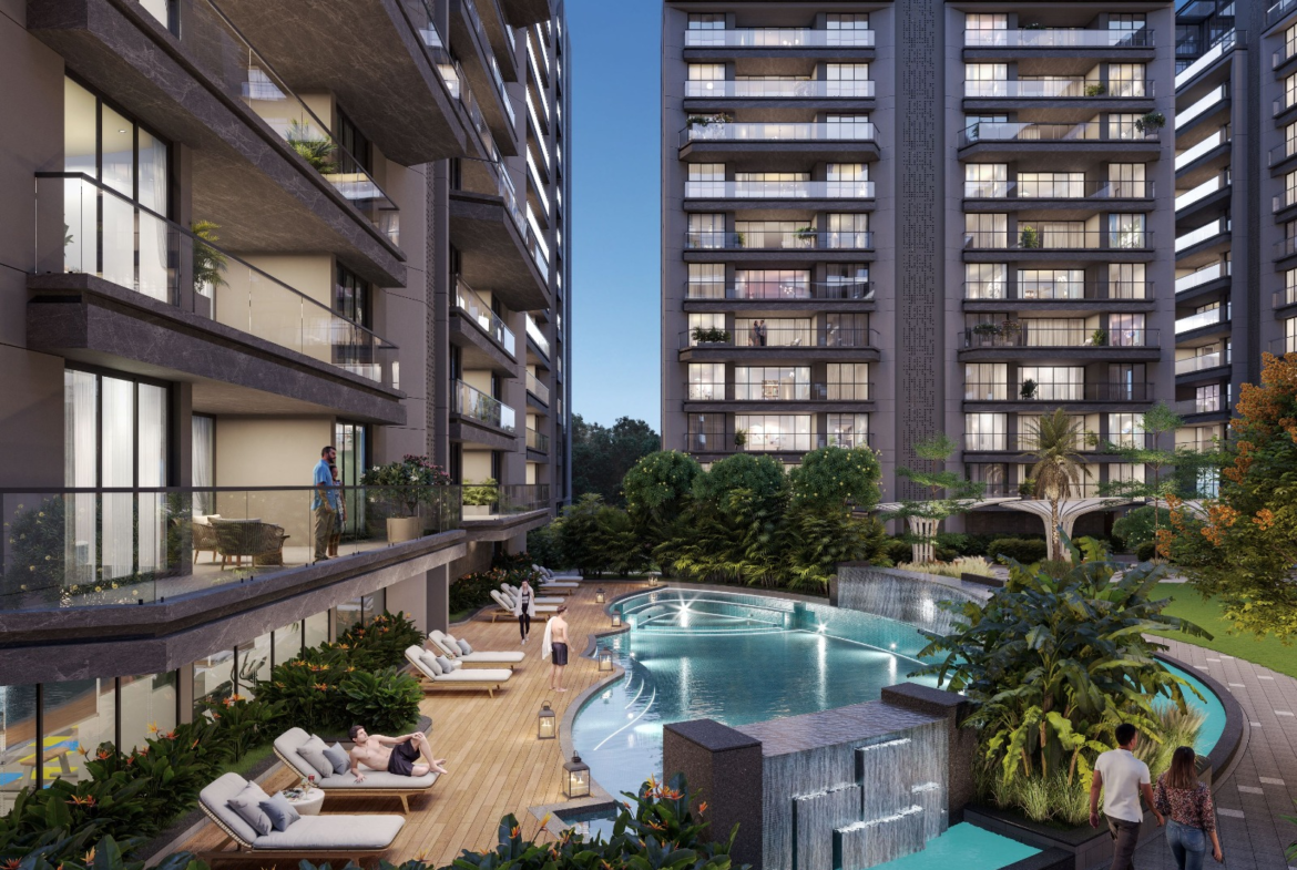 Avadh Elrica luxury apartments Vesu Surat