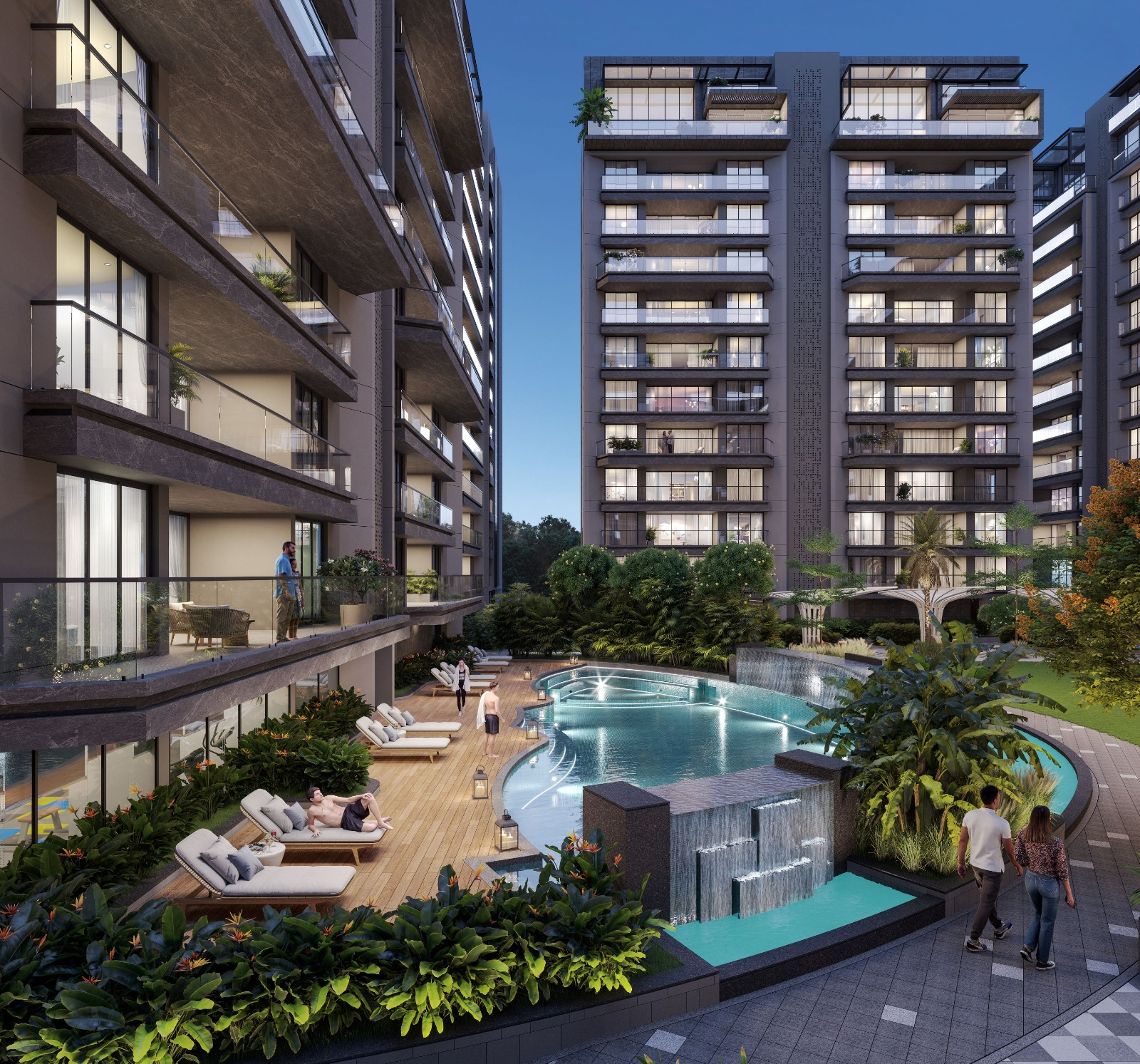 Avadh Elrica luxury apartments Vesu Surat