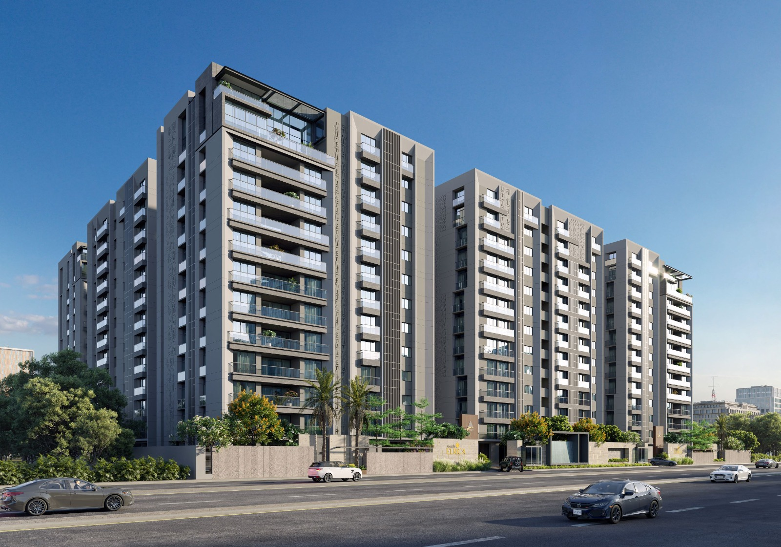 Avadh Elrica luxury apartments Vesu Surat