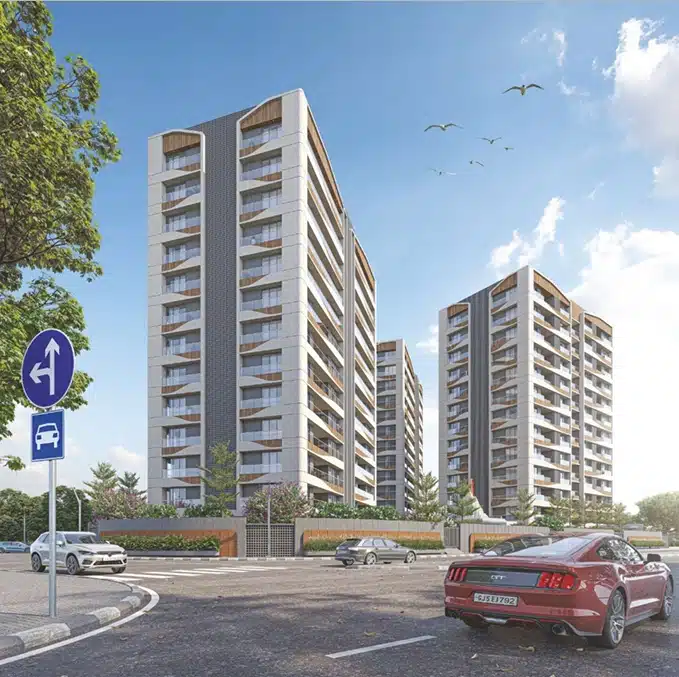 Mangalam Bliss 3 BHK apartments Surat