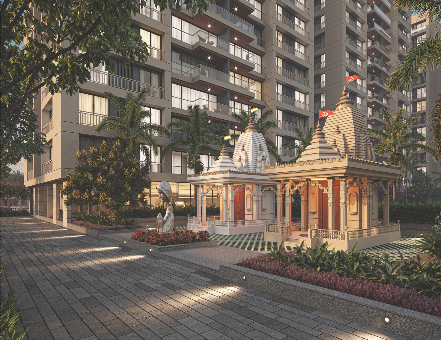 Millennium Park Vesu Surat flats