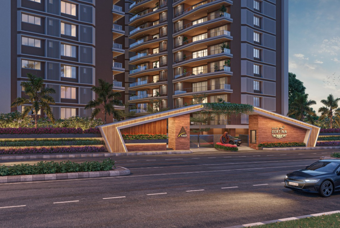 Avadh Bertina 4 BHK flats Vesu Surat