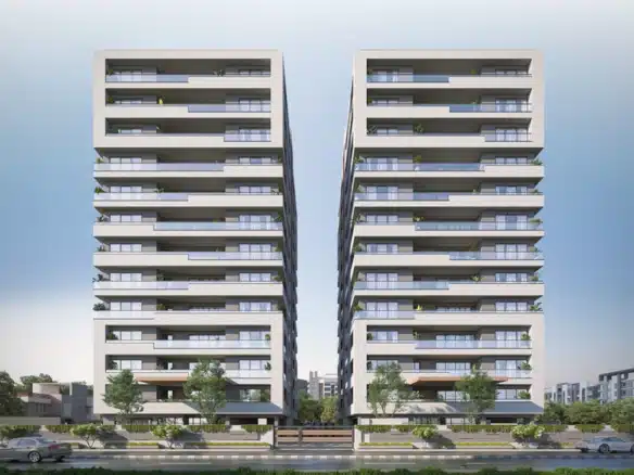 Ornate Evita 4 BHK luxury apartments Surat