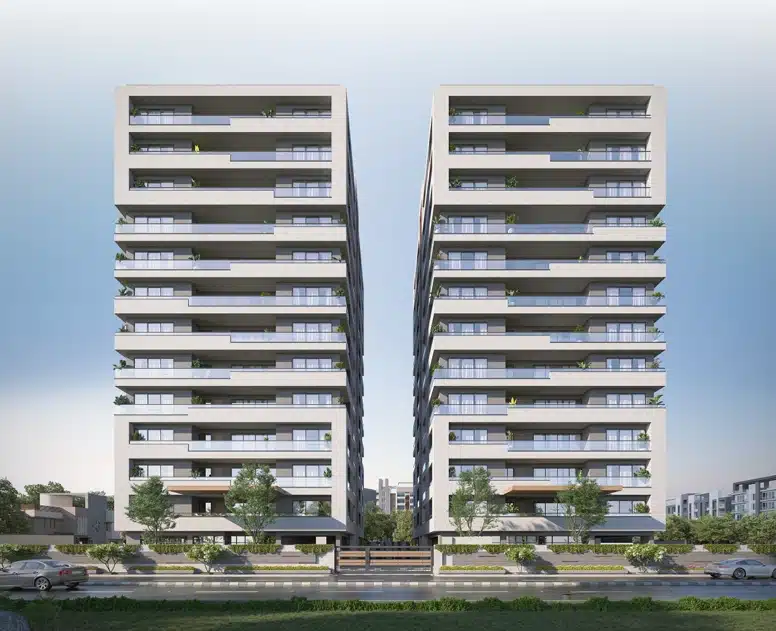 Ornate Evita 4 BHK luxury apartments Surat