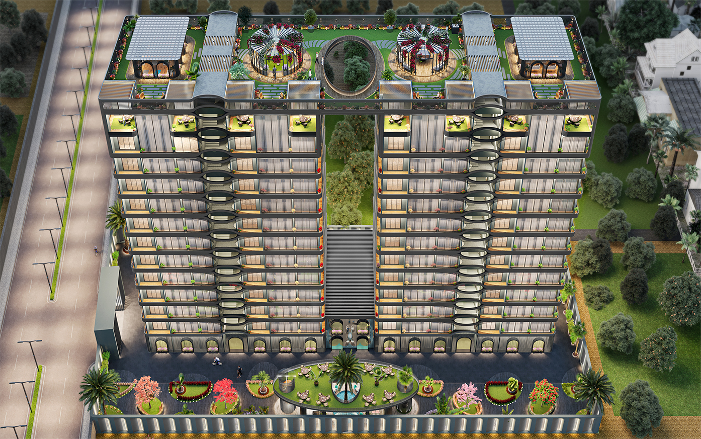 Surya Green Spaces 4 BHK luxury flats