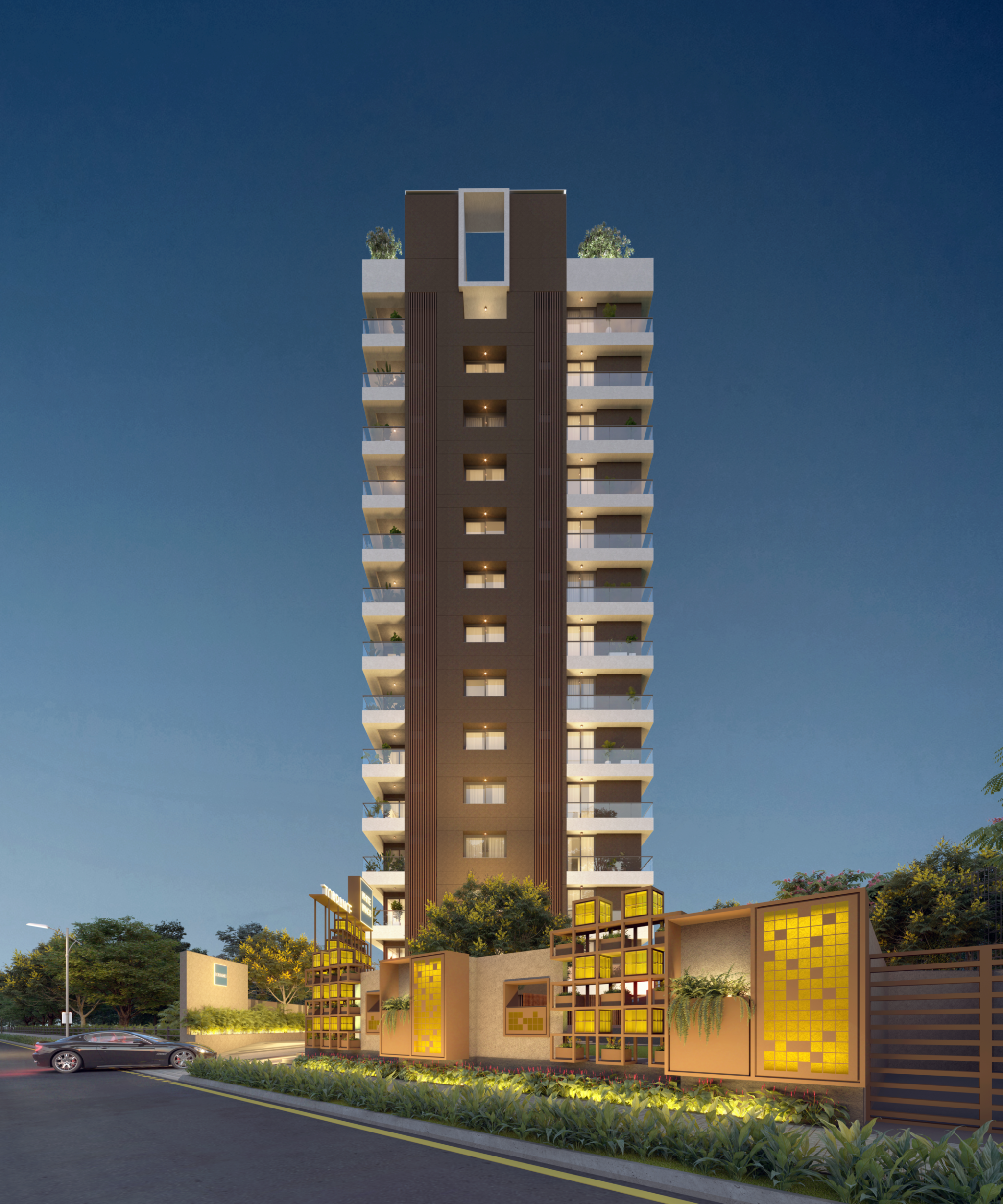 Torrance 4 BHK luxury flats Surat