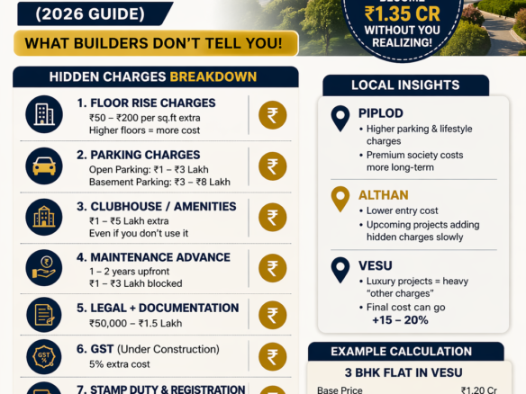 hidden-charges-buying-flat-vesu-althan-piplod-2026