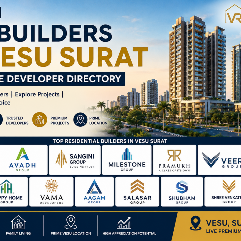 All Builders in Vesu Surat — Complete Developer Directory (2026 Guide)