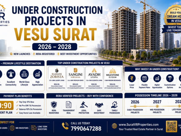 Under Construction Projects in Vesu Surat 2026–2028