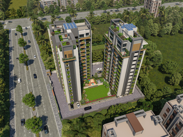 # Shaligram Vanam PAL Surat – Sustainable Luxury Living Amidst Nature ## Shaligram Vanam Overview Shaligram Vanam is an exclusive low-density residential development located in the rapidly growing neighborhood of PAL, Surat. Developed by Shaligram Group, a trusted real estate brand with over three decades of experience, this thoughtfully designed project combines luxury, sustainability, technology, and wellness into one unique living experience. Unlike conventional residential projects, Shaligram Vanam has been conceptualized around the idea of nature-centric urban living. With only 62 residences spread across two elegant towers, the project creates a private and peaceful environment where residents enjoy superior ventilation, abundant natural light, and enhanced privacy. Spread across approximately 0.72 acres with an impressive 73% open space, Shaligram Vanam offers spacious 3 BHK and 4 BHK luxury apartments designed for modern families seeking a healthier and greener lifestyle. Expected possession is scheduled for March 2031. --- ## Why Shaligram Vanam Stands Apart 🌿 Only 62 Exclusive Residences 🌿 Premium Low-Density Development 🌿 Massive 85-Foot Gap Between Towers 🌿 Oxygen-Generating Planter Beds Integrated into Windows 🌿 Green Vertical Garden Walls Across Common Areas 🌿 Dedicated EV Charging Point in Every Apartment 🌿 Solar Panel Ready Structural Design 🌿 QR-Based Smart Home Documentation System 🌿 Future-Ready Sustainable Infrastructure 🌿 73% Open Space Development 🌿 Smart Security Systems 🌿 Wellness-Focused Community Design 🌿 Superior Air Circulation Planning 🌿 Environmentally Responsible Architecture 🌿 Excellent Long-Term Investment Potential --- ## Configuration Details ### 3 BHK Luxury Apartments * Carpet Area: Up to 1,409 Sq.Ft. * Multiple Layout Options Available ### 4 BHK Premium Apartments * Carpet Area: Up to 2,331 Sq.Ft. * Spacious Family-Oriented Layouts Price: Available On Request --- ## Nature-First Architecture Shaligram Vanam has been designed around biophilic architecture principles, bringing residents closer to nature while maintaining modern comforts. Every apartment benefits from: 🌳 Large window openings 🌳 Cross ventilation 🌳 Natural daylight penetration 🌳 Green planter boxes integrated into windows 🌳 Vertical green walls throughout the community 🌳 Landscaped outdoor zones 🌳 Open recreational spaces 🌳 Fresh-air circulation corridors The result is a healthier living environment that improves air quality while reducing heat absorption and enhancing everyday comfort. --- ## Exclusive Lifestyle Amenities Residents enjoy a wide range of thoughtfully curated amenities designed to support active, social, and wellness-oriented lifestyles. ### Wellness & Recreation 🧘 Yoga & Meditation Zone 💪 Aerobics Studio 🌿 Terrace Garden 🌳 Landscape Garden 🌼 Green Wall Vertical Gardens 🌞 Outdoor Relaxation Spaces ### Family-Friendly Amenities 👶 Children's Play Area 🎠 Tot Lot 🏡 Private Balcony Gardens 👴 Senior Citizen Sit-Out Area 🎉 Outdoor Event Spaces ### Community Spaces ☕ Residents Lounge 🎯 Indoor Games Area 🏢 Elegant Entrance Lobby 🌿 Community Gathering Areas --- ## Future-Ready Sustainable Features One of the most innovative aspects of Shaligram Vanam is its focus on future sustainability. ### Electric Vehicle Ready ⚡ Dedicated 15 Amp EV Charging Point for Every Flat ⚡ Future-ready electric mobility infrastructure ⚡ Convenient home charging solutions ### Solar Energy Prepared ☀ Structural provisions for apartment-specific solar panel installations ☀ Lower future electricity costs ☀ Sustainable energy utilization ### Rainwater Harvesting 💧 Water conservation systems 💧 Groundwater recharge support 💧 Sustainable resource management ### Sewage Treatment Plant ♻ Eco-friendly wastewater treatment ♻ Environmental sustainability ♻ Responsible water reuse management ### Waste Management Systems ♻ Organized waste segregation ♻ Cleaner living environment ♻ Sustainable community operations --- ## Smart Technology Integration Shaligram Vanam introduces several modern technological innovations rarely seen in residential projects. ### QR-Based Building Information System Residents can access: ✔ Hidden plumbing layouts ✔ Utility line information ✔ Apartment technical documentation ✔ Maintenance references ✔ Construction details ✔ Future renovation guidance This level of transparency simplifies home ownership and future maintenance. --- ## Premium Construction Specifications ### Structure The project utilizes an earthquake-resistant RCC framed structure designed according to modern engineering standards, ensuring durability, stability, and long-term safety. ### Floor Height 📏 10'3" slab-to-slab height 📏 Better air circulation 📏 Enhanced spaciousness 📏 Improved natural lighting --- ## Flooring & Finishes ### Living Areas & Bedrooms ✔ Premium vitrified flooring ✔ Elegant modern finishes ✔ Durable and easy maintenance ### Kitchen ✔ Granite-finished platform ✔ Quartz or stainless steel sink ✔ Designer dado tiles up to lintel level ✔ Modern utility planning ### Bathrooms ✔ Anti-skid flooring ✔ Designer wall tiles ✔ Full-height dado treatment ✔ Premium sanitary installations ### Store Room ✔ Granite shelving ✔ Fully glazed tile finishes ✔ Organized storage space ### Wash Area ✔ Full-body vitrified flooring ✔ Dedicated washing machine provision ✔ Additional plumbing facilities --- ## Premium Kitchen Design The kitchens are designed for functionality and elegance. Features include: 🍽 Granite platform 🍽 Quartz/S.S. sink 🍽 Water purifier provision 🍽 Refrigerator point 🍽 Microwave point 🍽 Adequate storage planning 🍽 Utility area access 🍽 Gas pipeline provision 🍽 Premium wall finishes --- ## Bathrooms & Plumbing Luxury bathrooms are equipped with trusted international and premium Indian brands. ### Sanitary Ware 🚿 Wall-hung WC systems 🚿 Designer wash basins 🚿 Premium quality fittings ### CP Fittings 🚿 Jaquar / Kohler or equivalent brands 🚿 Concealed plumbing systems 🚿 Modern fixtures 🚿 Efficient water management ### Plumbing Network 🚿 CPVC water supply lines 🚿 UPVC drainage systems 🚿 SWR pipe network 🚿 Long-lasting plumbing infrastructure --- ## Doors, Windows & Ventilation ### Main Entrance Door 🚪 Premium teak wood frame 🚪 Designer entrance finish 🚪 High-quality hardware fittings 🚪 Elegant architectural appearance ### Windows 🪟 Powder-coated aluminium windows 🪟 Reflective energy-efficient glass 🪟 Granite framing 🪟 Enhanced thermal performance 🪟 Improved sound insulation ### Balcony Railings 🪟 Aluminium and glass combination railings 🪟 Modern façade aesthetics 🪟 Safety-compliant design --- ## Electrical Infrastructure The project is equipped with premium electrical systems designed for modern lifestyle needs. ### Electrical Features ⚡ Legrand / Panasonic switches ⚡ Concealed RR/LAPP wiring ⚡ AC points in all bedrooms ⚡ AC point in living room ⚡ Television point ⚡ Wi-Fi provision ⚡ Refrigerator point ⚡ Microwave point ⚡ Washing machine point ⚡ Household appliance provisions ### Power Systems ⚡ Single-phase and three-phase configurations ⚡ Dedicated power backup systems ⚡ Power substation support ⚡ Reliable electrical distribution --- ## Safety & Security Security remains one of the strongest aspects of Shaligram Vanam. Residents benefit from: 🔒 Gated community 📹 CCTV surveillance 🚪 Video door security 🚒 Fire-fighting systems 🚨 Emergency exits 👮 Controlled entry access 🏢 Secure entrance lobby 💡 Internal street lighting 🔐 Modern access control systems 📱 Visitor monitoring --- ## Location Advantages PAL has emerged as one of Surat's most desirable residential destinations due to excellent infrastructure and connectivity. Nearby landmarks include: 📍 The Park Arena Golf Range – 1.6 Km 📍 State Highway 168 – 1.8 Km 📍 Sapphire Business Hub – 2.7 Km 📍 Countryside International School – 6 Km 📍 Courtyard by Marriott – 6.7 Km 📍 Veer Narmad South Gujarat University – 7.3 Km 📍 RR Mall – 7.5 Km 📍 Unique Hospital – 7.8 Km 📍 Surat Railway Station – 9.4 Km 📍 Amaazia Water Park – 12.4 Km 📍 Surat International Airport – 12.4 Km 📍 Dumas Beach – 17.7 Km --- ## Investment Potential Shaligram Vanam presents a strong opportunity for both end-users and investors. Reasons include: 📈 Limited 62-unit inventory 📈 Premium low-density positioning 📈 Growing PAL micro-market 📈 Sustainable development trend 📈 Future EV-ready infrastructure 📈 Smart-home technology integration 📈 Long-term appreciation potential 📈 Trusted developer track record 📈 Premium family housing demand 📈 Strong resale prospects --- ## Final Verdict Shaligram Vanam is not simply another apartment project in Surat. It is a future-ready residential ecosystem that combines sustainability, wellness, technology, luxury, and privacy. With only 62 families, extensive green planning, EV charging for every home, oxygen-enhancing balconies, solar-ready infrastructure, smart security systems, and premium specifications, it stands among the most innovative residential developments in PAL. For homebuyers seeking a healthier lifestyle, modern conveniences, environmental responsibility, and long-term investment value, Shaligram Vanam represents one of the most promising luxury residential opportunities in Surat.