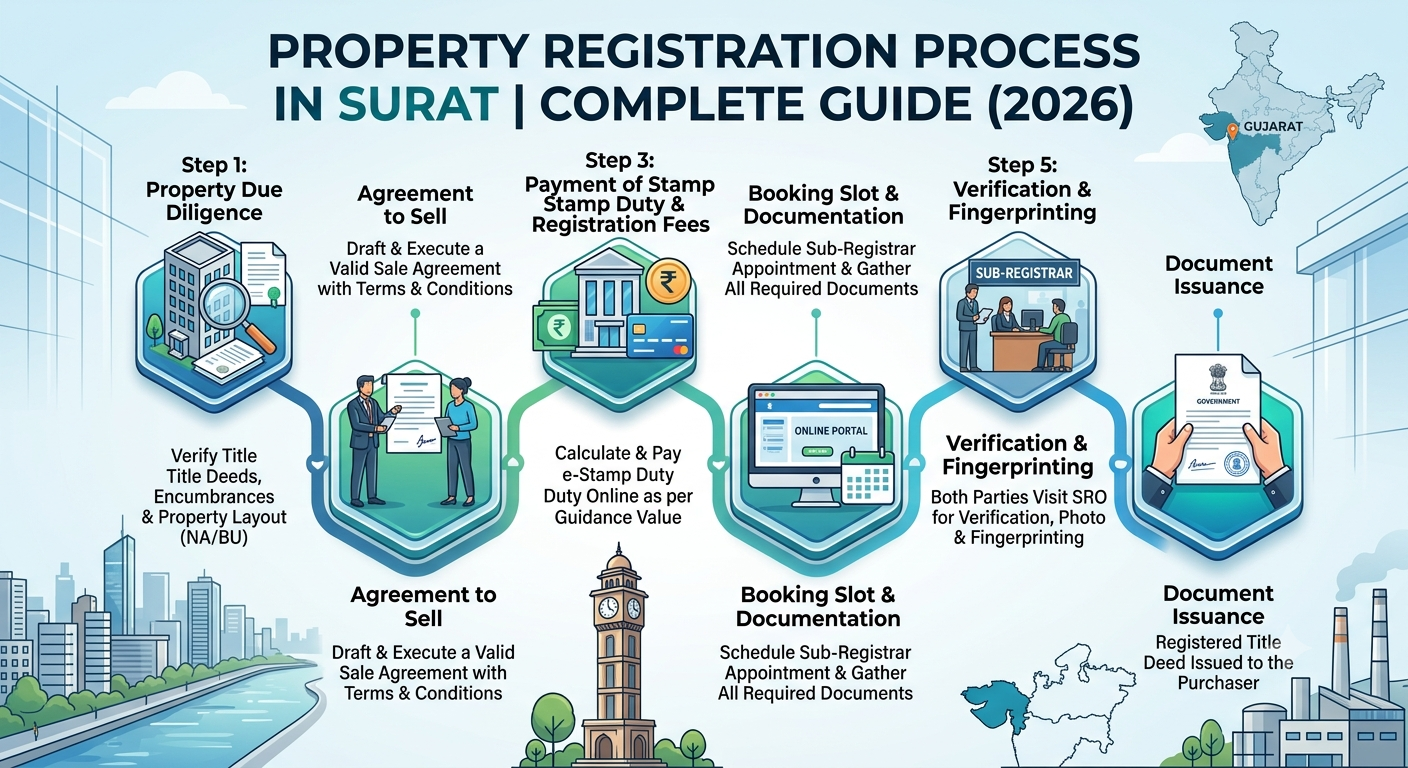 Property Registration Process in Surat | Complete Guide (2026)