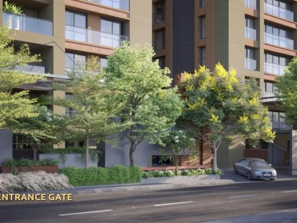 3 BHK flat for sale at Habitat Dumas, Surat