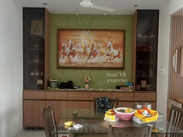 3 BHK flats under ₹1.5 Cr in Vesu