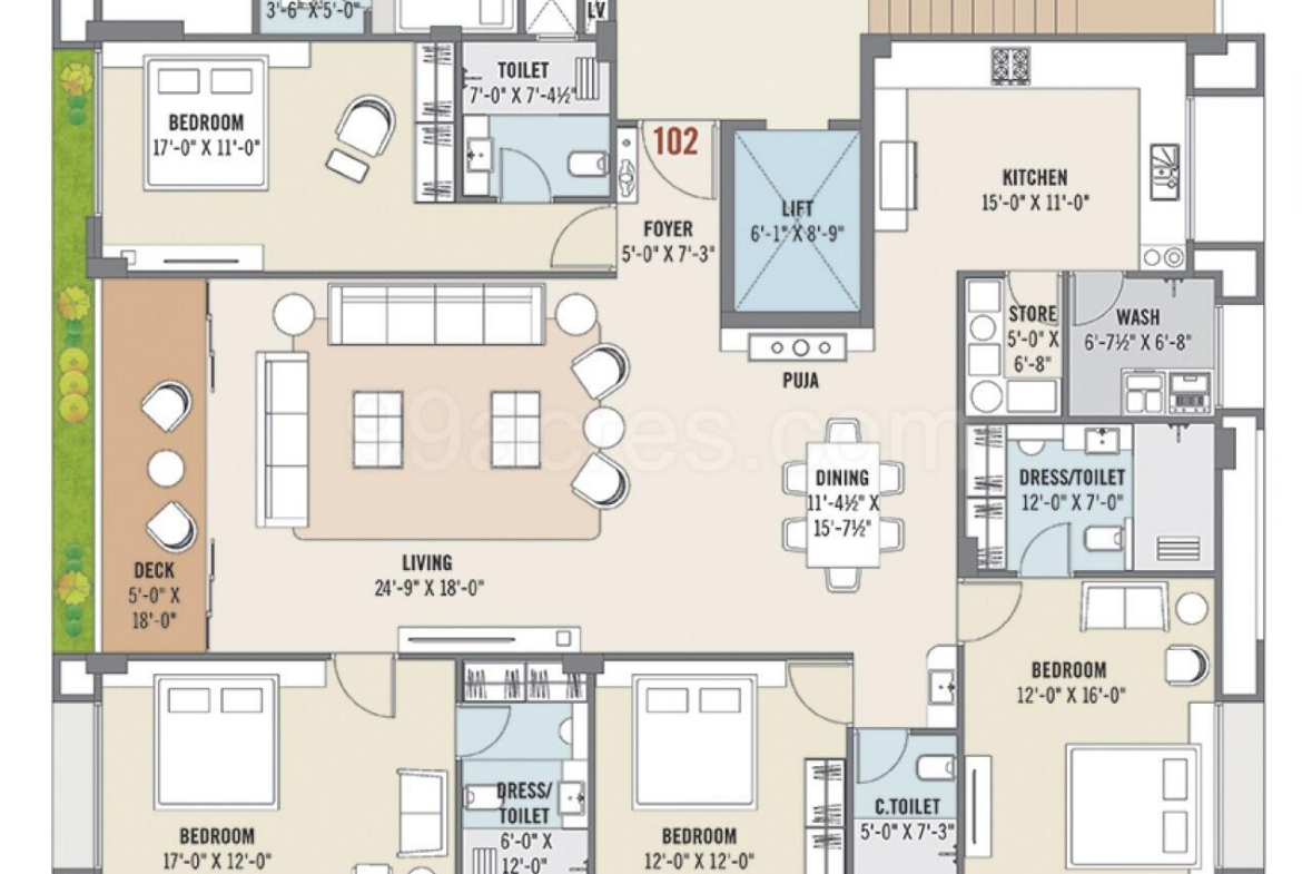 Avadh Habitat 3bhk