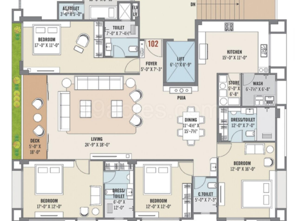 Avadh Habitat 3bhk