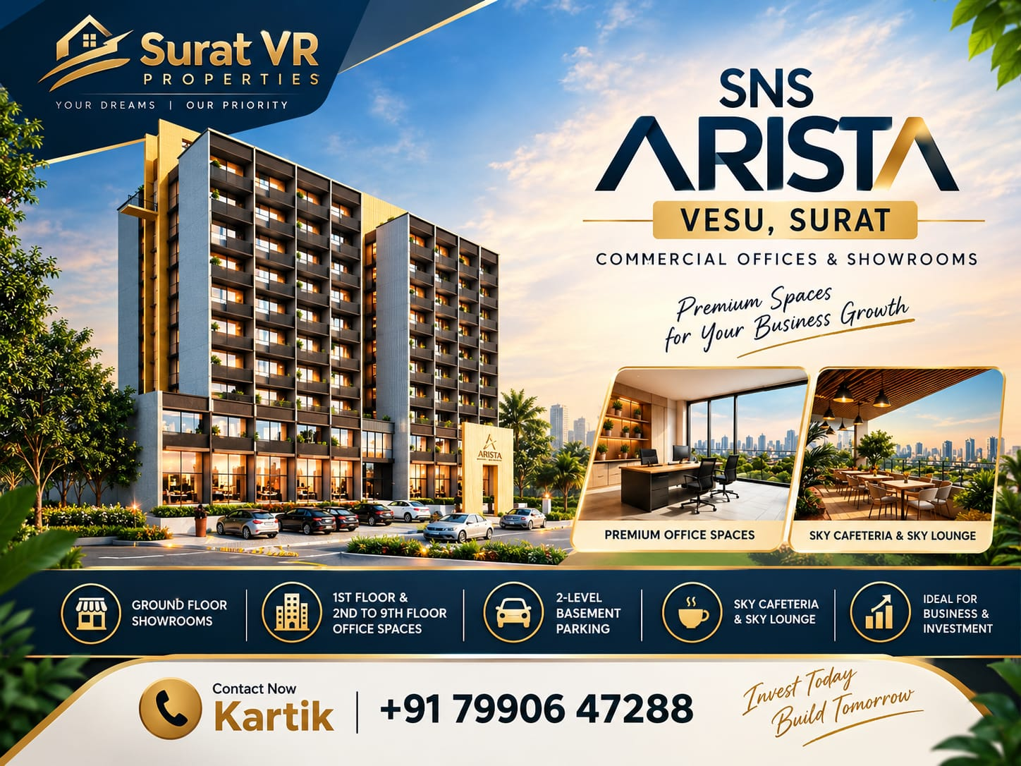 SNS Arista Vesu Surat